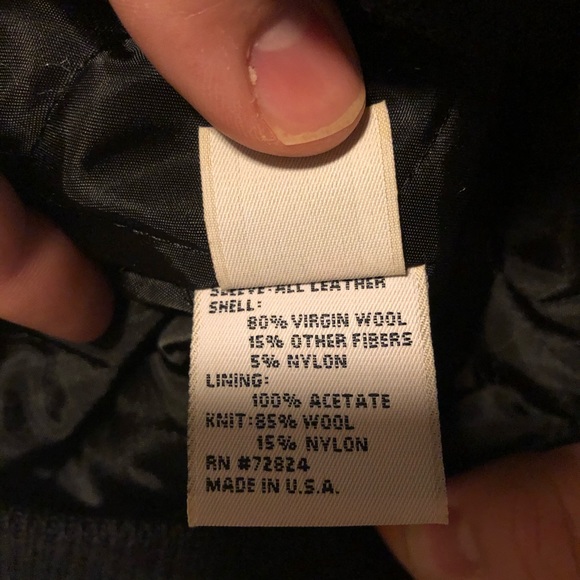 PORTLAND TRAILBLAZERS pdx wool bomber jacket - Picture 6 of 8